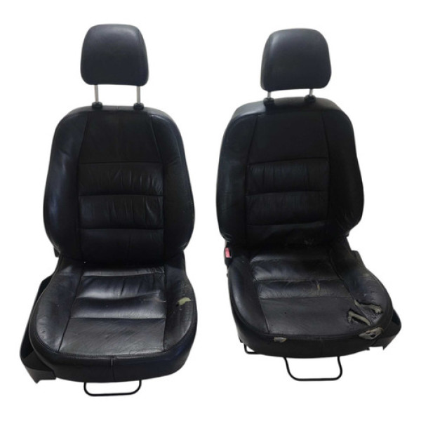 Jogo Banco Dianteiro Peugeot 307 2000 2001 2002 2003 A 2012 Preto