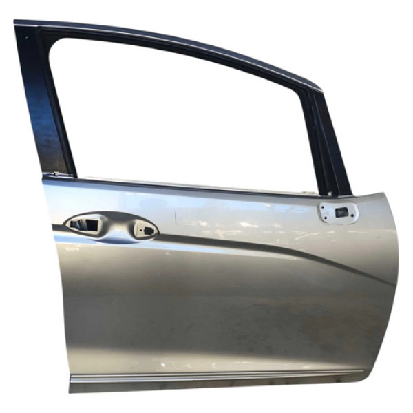 Porta Dianteira Direita Honda Fit 2015 2016 2017 Dianteira Direita Prata