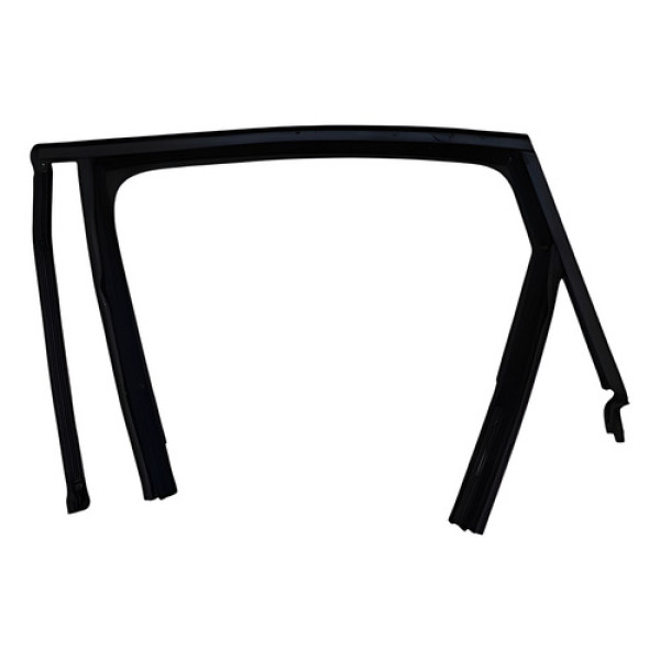 Borracha Canaleta Porta Tras Esquerda Gm Tracker 2020/2022 Preto