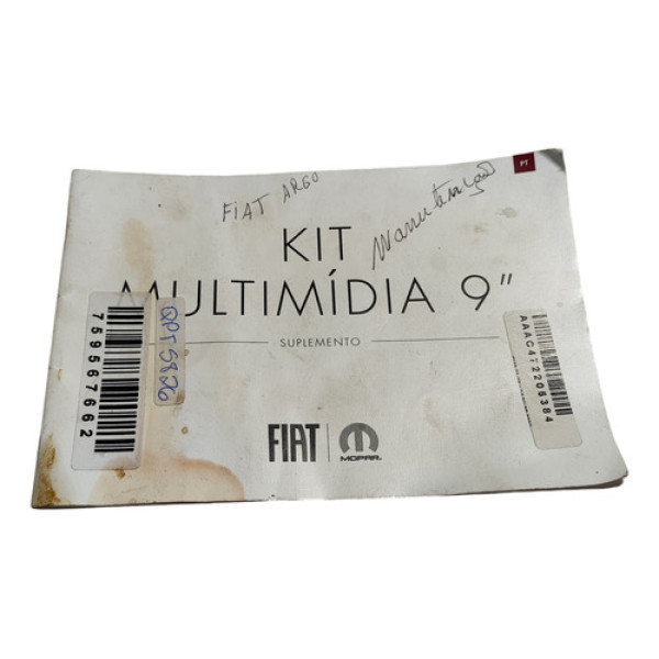Manual Da Multimídia Fiat Argo 2018 2019 1.0