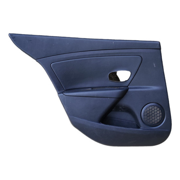 Forro De Porta Traseiro Esq Renault Fluence 2011 2012 Preto