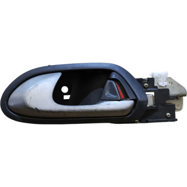 Maçaneta Interna Traseira Esquerda Honda Civic 2007 2008 Preto Traseira
