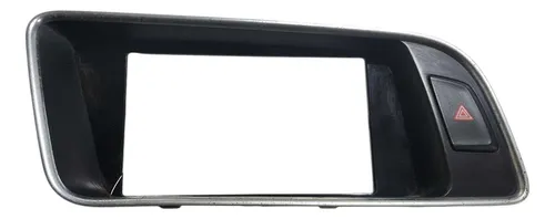 Moldura Botão Pisca Alerta 8r1857186sv58 Audi Q5 2011 A 2015 Preto