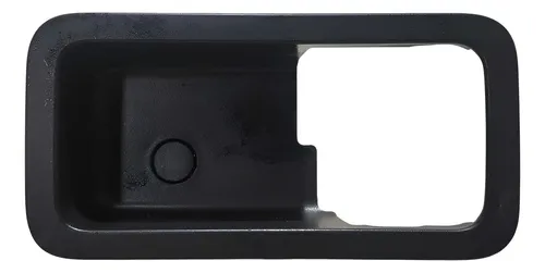 Moldura Maçaneta Int Tras Esquerda Ford Fusion 2010 A 2012 Preto Traseira
