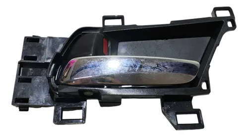 Maçaneta Interna Dianteira Esquerda Honda City 2015 A 2017 Preto Dianteira
