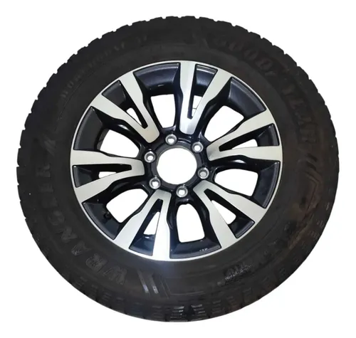 Roda Aro 18 C/ Pneu Gm S10 Ltz 2018 2019 A 2022 C/detalhe Preto