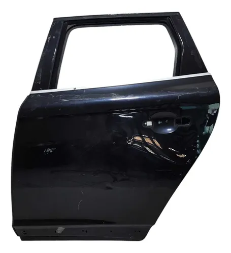 Porta Tras Esquerda Volvo Xc60 2010 A 2012 Preta C/detalhe Traseira Esquerda Preto