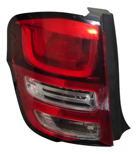 Lanterna Tras Esquerda 9673805480 Citroen C3 1.6 2015 A 2017 Esquerdo/motorista Vermelho