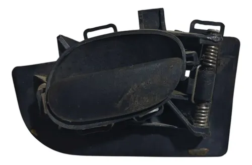 Maçaneta Int Traseira Direita Peugeot 207 2009/2011 Detalhe Preto Traseira