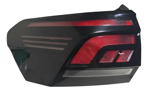 Lanterna Tras Esq 2g5945207 Vw Nivus Highline 2021 A 2023 Esquerdo/motorista Vermelho