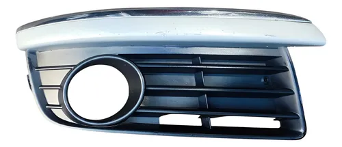 Grade Farol Milha Direito Volkswagen Jetta 2006 A 2010 Preto Direito