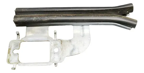 Guia Vidro/suporte Limitador Tras Esq Peugeot 208 2013/2015 Preto