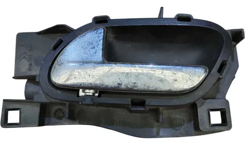 Maçaneta Interna Traseira Esquerda Citroen C3 2013 2014/2016 Preto Traseira