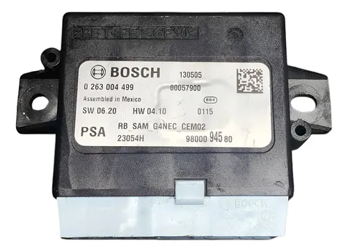 Módulo Sensor Estacionamento Citroen C4 Lounge 1.6 2014/2017 Preto