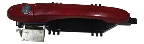 Maçaneta Externa Dianteira Esquerda Fiat Argo 2019 2020 2021 Vermelho Dianteira