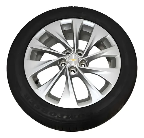 Roda Aro 17 C/pneu Chevrolet Cruze Ltz 2017 2018 2019 Prateado