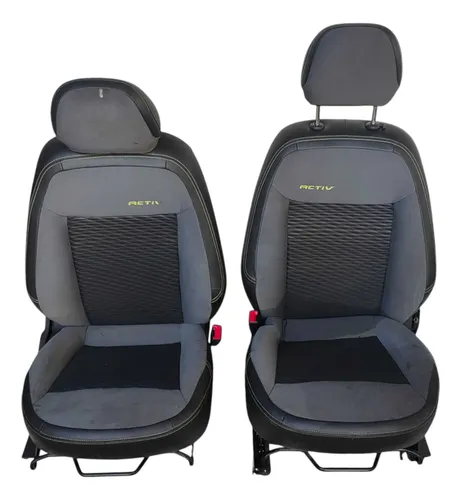 Jogo Banco Dianteiro Chevrolet Spin 1.8 2015 2016 2017 2018 Cinza